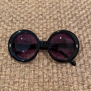 Oversized sunglasses